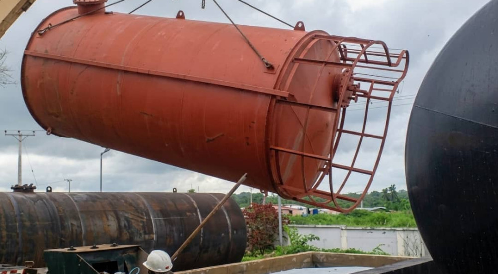 Tank Base Construction for Industrial Storage System image 3