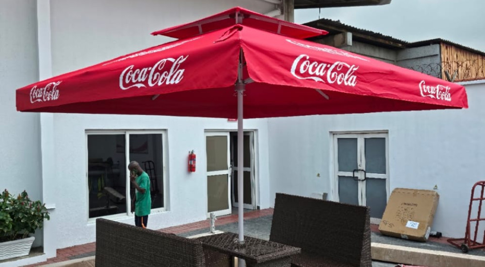 Outdoor Patio Design & Custom Parasol Installation (Confidential FMCG Client) image 5