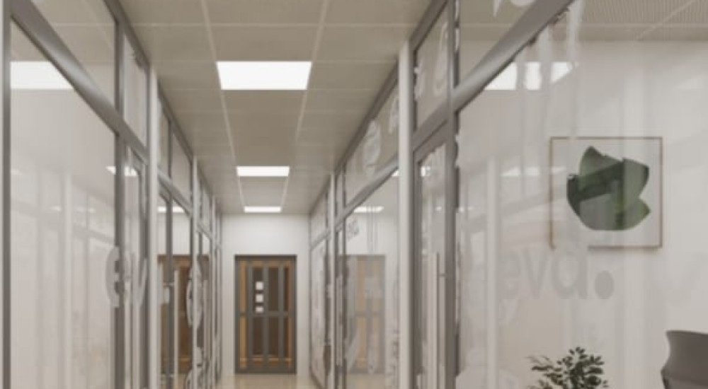 Corporate Office Partitioning & Interior Remodeling of Coca-Cola HBC image 5