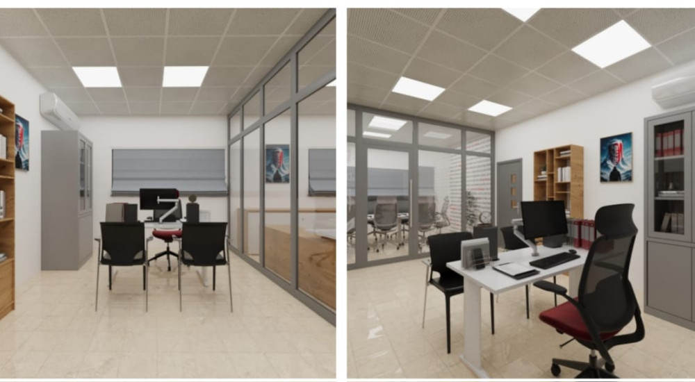 Corporate Office Partitioning & Interior Remodeling of Coca-Cola HBC image 4